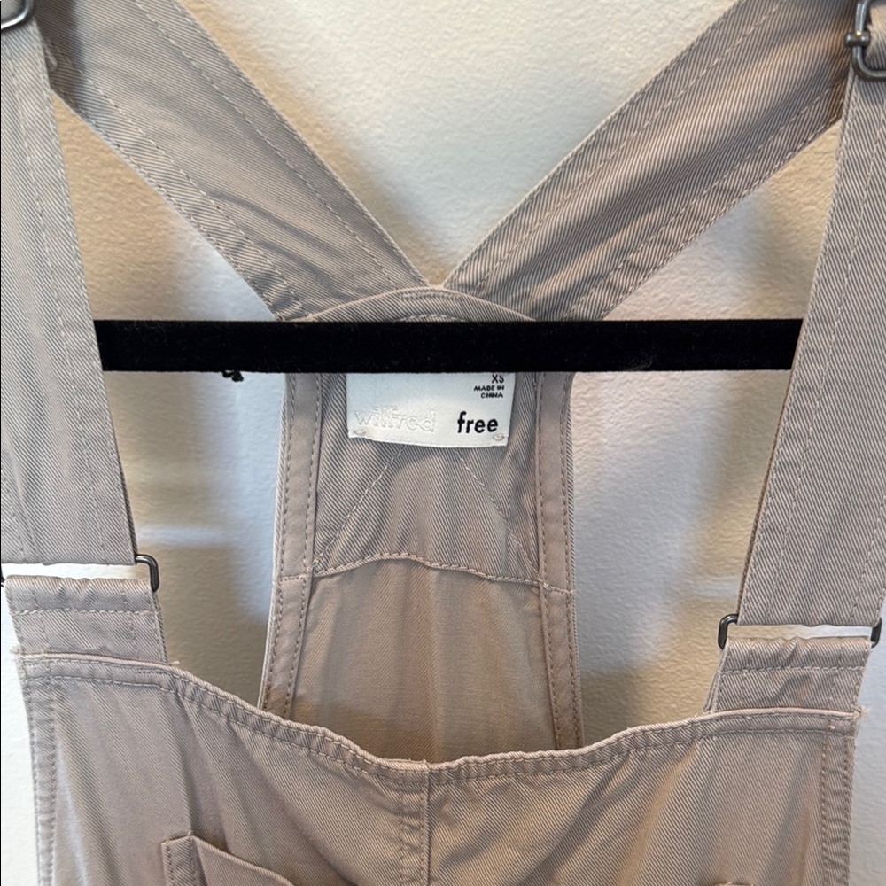 Gray Short Overalls - Picture 2 of 3